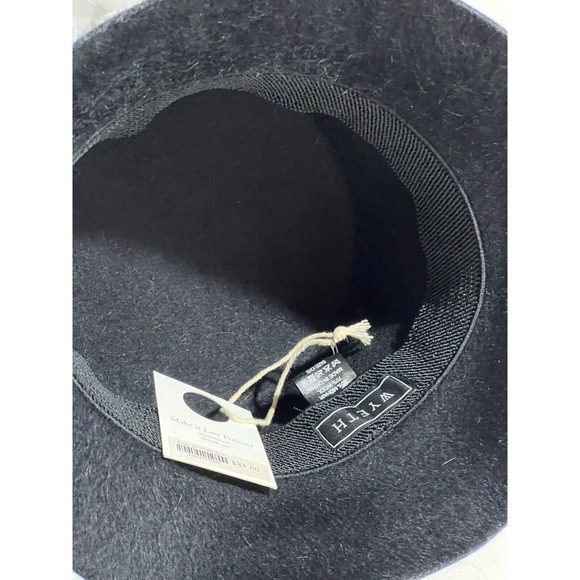 Wyeth Tenley Womens‎ Bucket Hat Black Wool Mohair One Size New main image 10